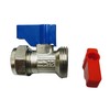 Aretro Chrome 15mm x 3/4" Straight Washing Machine, Dishwasher Connector,