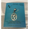 Mona Ann Sterling Silver OM OHM Pendant
