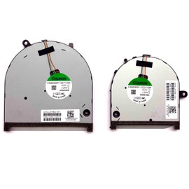 BestParts New Genuine CPU+GPU Cooling fan Replacement for HP ENVY 17-cg 17m-cg Laptop PC series, P/N: L87961-001 L87962-001 (DC 5V Fan)