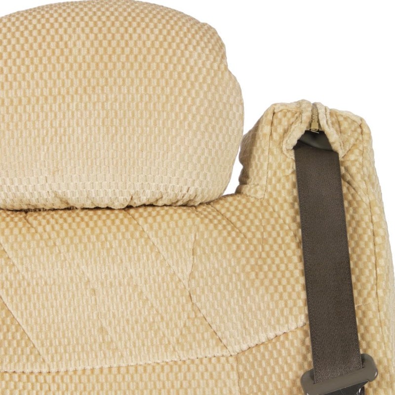 BDK Scottsdale Cloth 2-Pack Front Seat Covers for Pick-Up Trucks,