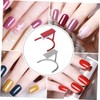 OHPHCALL 4pcs Cat Eye Nail Art Magnets Decorative Manicure Tools