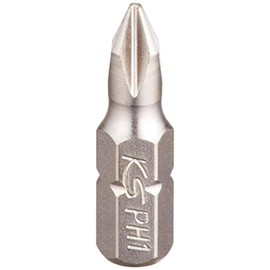 KS Tools 1/4 Inch Classic Bit PH, 25 mm, PH1, Pack of 5