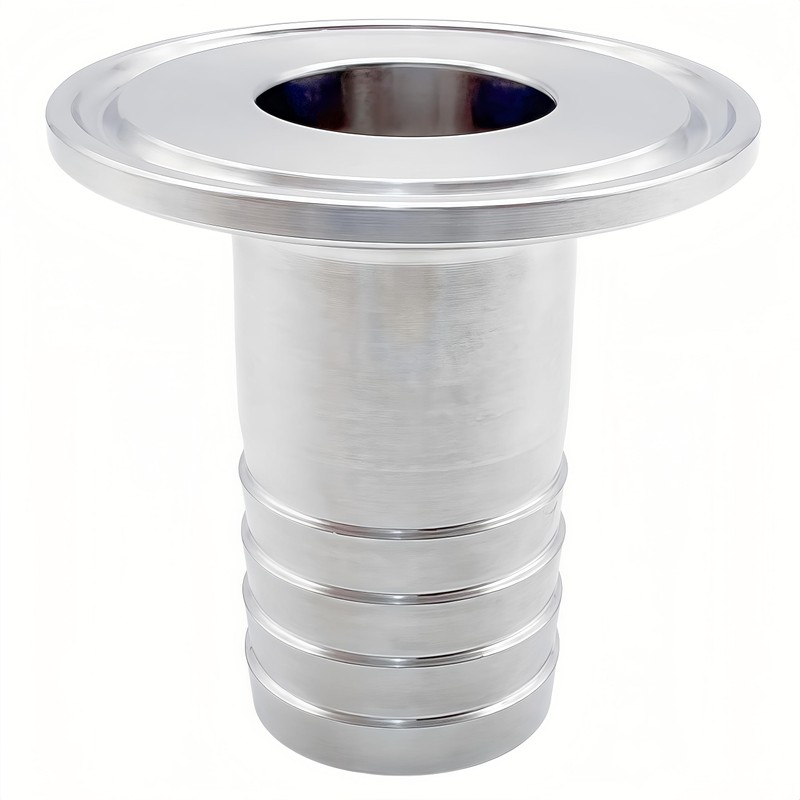 Lophtnix 2.5" Tri Clamp to 2.5" Hose Barbed Adapter SUS304