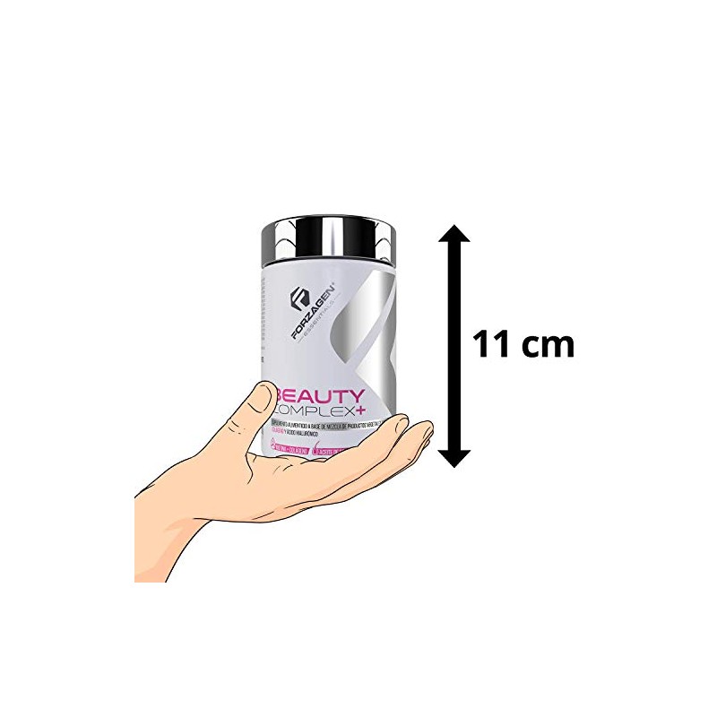 Forzagen | Biotina con Zinc Multivitamínico para Mujer Beauty Complex