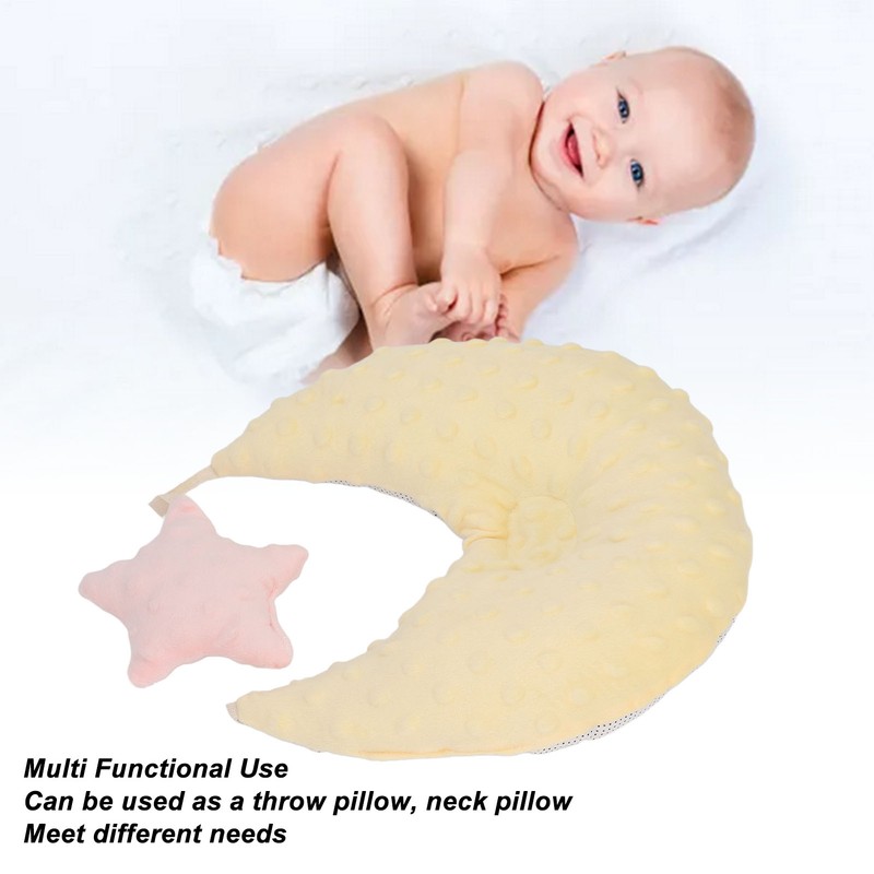 Baby Head Support Pillow Soft Lightweight Portable Infant Head Shaping