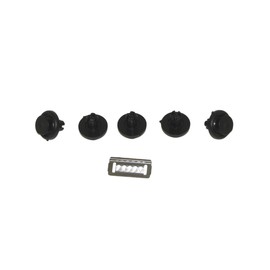 For TOYOTA TACOMA 2016-2023 REAR BUMPER END HARDWARE KIT (clip*5pcs / fastener*1pc)