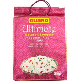 Guard Ultimate Nature's longest Basmati Rice 10lb