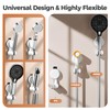 Shower Head Holder, Strong Suction Cup Shower Bracket,Height Adjustable Lightweight