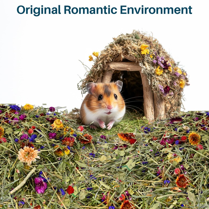 Sukh 150G Hamster Bedding - Flowers & Herbs Odor Control