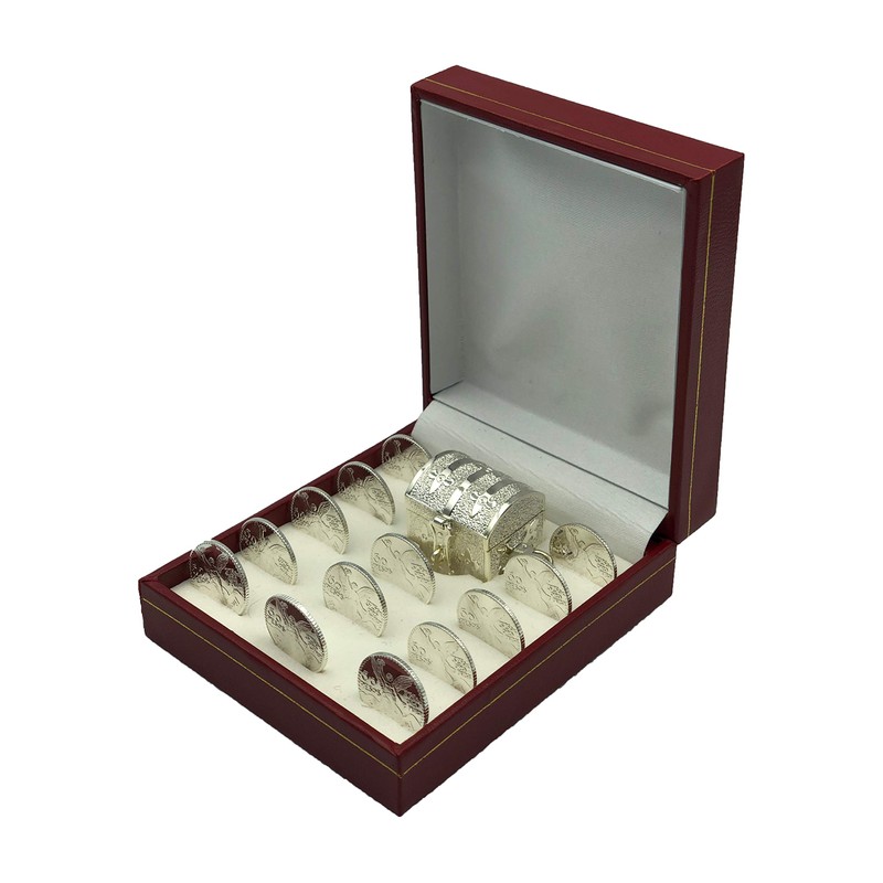 EHV Arras de Boda Matrimoniales Con Baño de Plata con