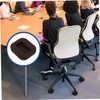 TEHAUX 10pcs Chair Caster Cups Felt Floor Protectors Non-Slip Furniture