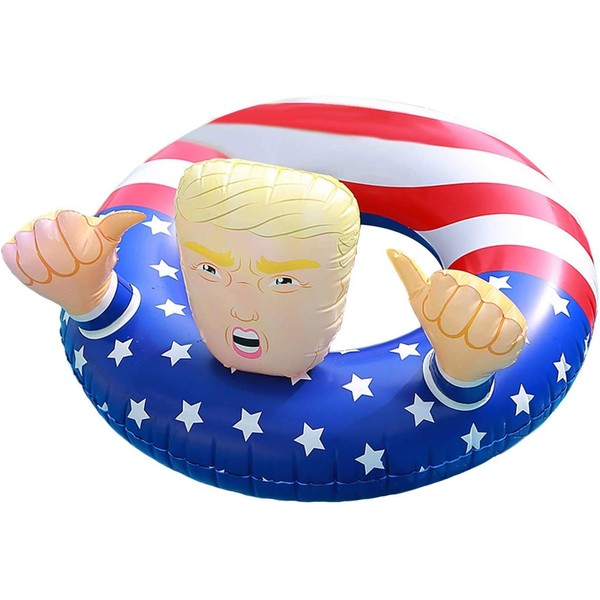 Pool Float - Presidential American Flag Inflatable for Summer Pool Party, A Lot of Fun for Adult by ninostar