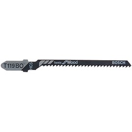 Bosch T119BO 3-Inch 12-Tooth Jig Saw Blades (5-Pack)