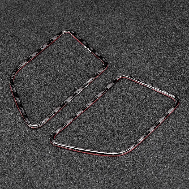 Carbon Fiber Car Air Condition Vent Panel Decoration Fit for