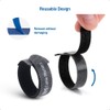 Cable Matters 100-Pack Hook-and-Loop Reusable Cable Ties (10+15+20cm), Wire Ties