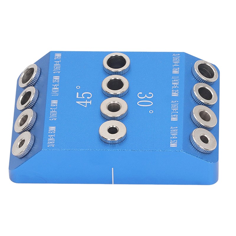 Drill Guide Jig 30 45 90 Degree Aluminum Alloy Angle