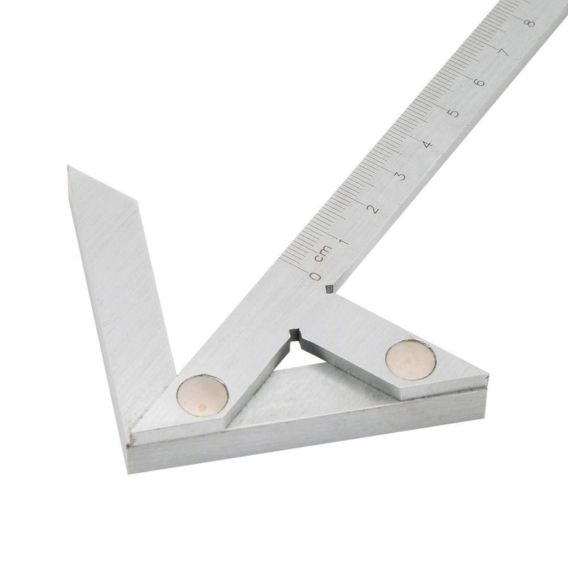 High Accuracy Centering Square, 100 x 70mm Center Scribe Gauge,