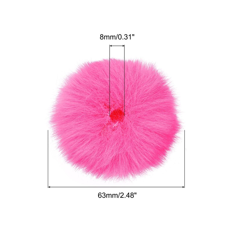 PATIKIL Furry Microphone Windscreen 8mm x 63mm Mic Cover Windshield