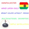 2 Pack Bolivia Flag Bolivia Deluxe Desk Flag Set -