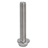 20Pcs M10x60 Screw Bolts, DIN6921 A2‑70 Stainless Steel Screw Bolts,