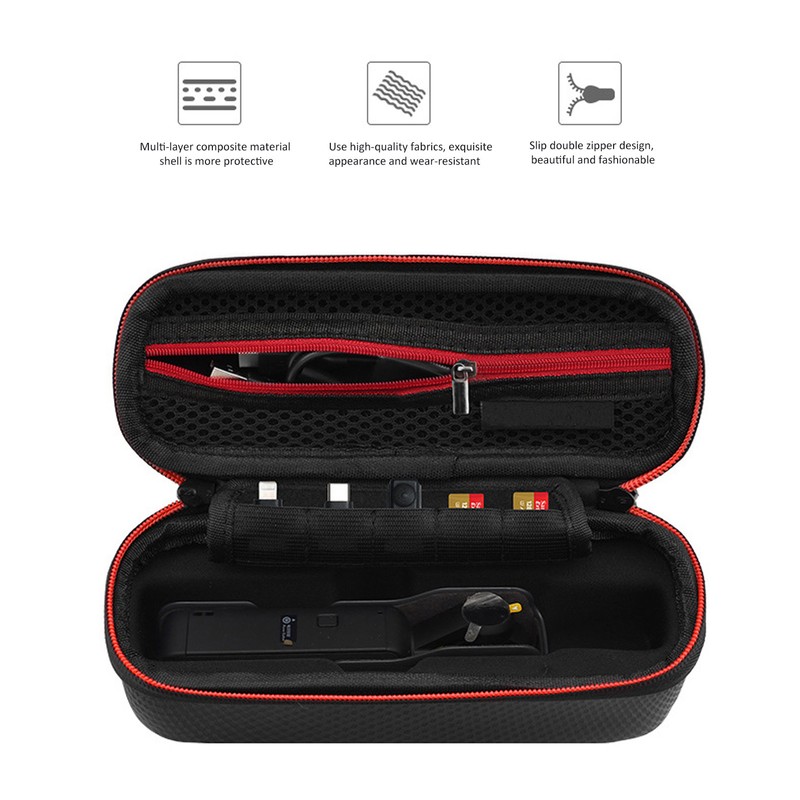 Portable Pocket Camera PU Storage Bag Shockproof Waterproof Case for