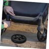 CHILDWEET 4pcs Rolling Cart Wheels Replacement for Shopping Trolleys Heavy