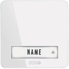 m-e Bell-201 TX Wireless DOORBELL Button, 1-Family House, White, ((WxHxD)