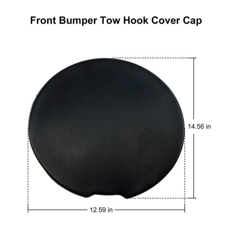 Bosting BB5Z-17A900-APTM, Front Bumper Tow Hook Cover Cap Fit for