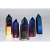 Nature's Enlightenment Dark Blue & Purple Rainbow Angel Aura Quartz