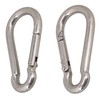 CNBTR 2 PCS 304 Stainless Steel Spring Snap Hook M8