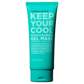 FORMULA 10.0.6 - Keep Your Cool Skin-Calming Gel Mask - Refreshing Gel Mask That Soothes Blemishes and Calms the Skin, Vegan, Paraben-Free, Sulfate-Free & Cruelty-Free, 3.4 Fl Oz