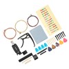 Guitar Accessories Kit ABS Useful Tools with Capo Picks Strings