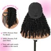 Burmese Curly V Part Wigs For Black Women Water Wave
