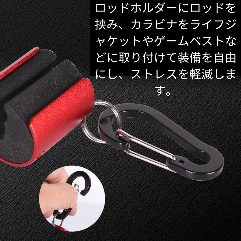 HOTQ 竿受け ピトン竿受け ロッドポスト ピトン ロッドホルスター 船竿受け 昌栄ピトン竿受け ターンロックロッドホルスター 2個セット