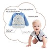 Happy Cherry - Toddler Bib Long Sleeve Waterproof Boys Girls