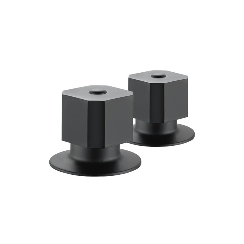 36281, Manerales para Regadera Negro, Metálico, Prime, Set de 2
