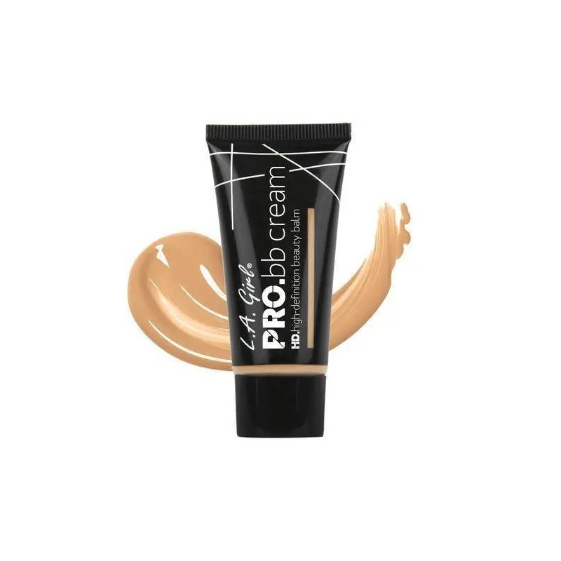 LA Girl Pro BB Cream, GBB946 Medium/Deep - Medium skin,