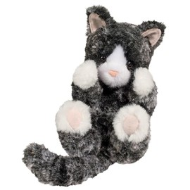 Douglas Lil' Baby Black & White Kitten Plush Stuffed Animal | 6-Inch Long
