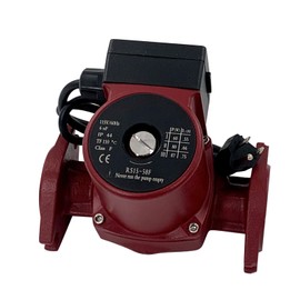 UPS15-58FRC 59896343 Three-Speed Circulator Pump 115V, 1/25HP, Hot Water Circulator, radiant heating, hydronic heating, fan coil heating, solar and other system types, Compatible with Grund-fos