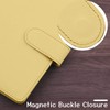 Antner A6 PU Leather Budget Binder Refillable 6 Ring Notebook