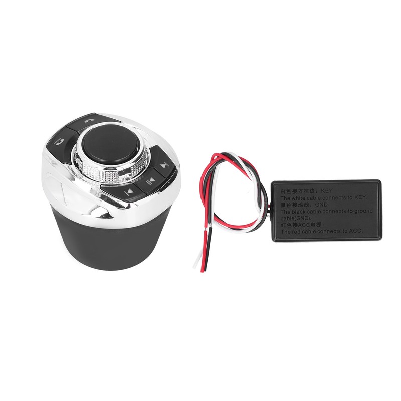 Universal Wireless Steering Wheel Control Button Cup Shape with Backlight