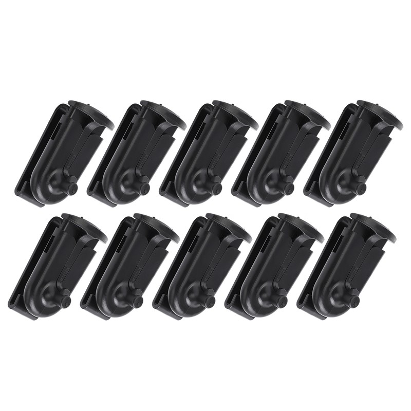 10pcs Walkie Talkie Belt Clip Clamps Intercom Belt Back Clip