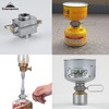 CAMPINGMOON Gas Canister Refill Adapter Portable Lindal Valve Can Shifter