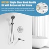 Faucet Handle Replacement for Delta Faucet RP2391 Clear Shower Knob