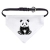 Small 'Panda Bear Cub Sitting' Dog/Cat/Pet Bandana (PD00050637)