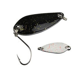 FTM Trout Spoon Diamond 642 UV Black Gold Glitter White Red Glitter 3.8 g 5200642 Spoon Fishing Ultra Light Fishing Trout Fishing Blinker Trout Blinker