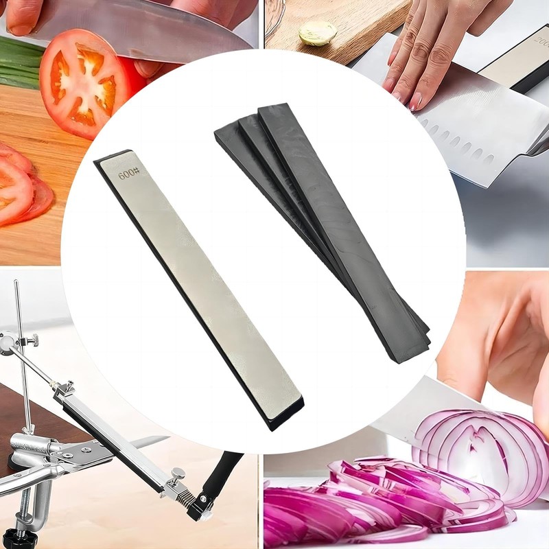 11Pcs Diamond Knife Sharpening Stones Set, Diamond Plates for Fix-Angled