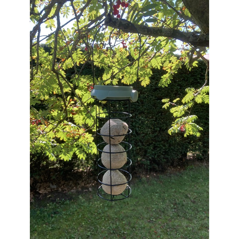 Oakdale Flip Top Premium Filled Fatball Wild Bird Feeder Easy