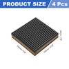sourcing map 8pcs Anti Vibration Pads for Washing Machine, 2''