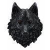 Ebros Large Black Wolf Head with Blood Eyes Wall Decor